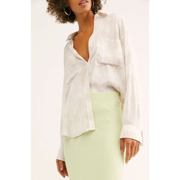 NEW FREE PEOPLE Sz L SHINE BRIGHT RIBBED MAXI SWEATER SKIRT IN SWEET GRASS - Picture 2 of 3